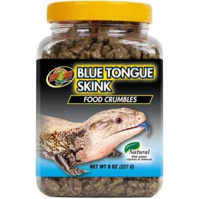 Zoo Med Blue Tongue Skink Food Crumbles Zoo Med Laboratories