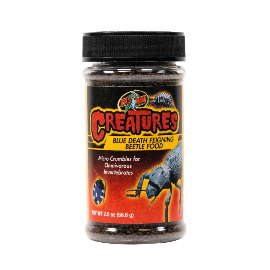 Zoo Med Creatures Blue Death Feigning Beetle Food Zoo Med Laboratories