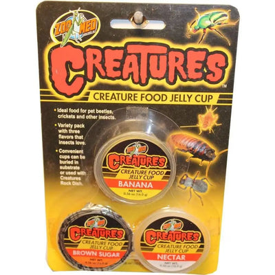 Zoo Med Creatures Creature Food Jelly Cup Zoo Med Laboratories