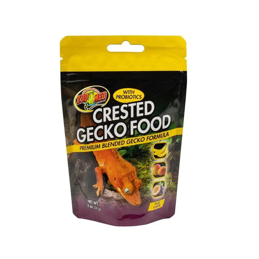 Zoo Med Crested Gecko Premium Blended Gecko Food Plum Flavor Zoo Med Laboratories CPD