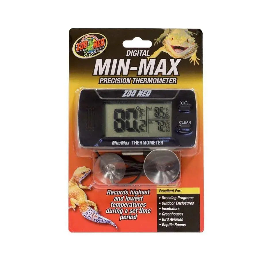 Zoo Med Digital Min-Max Thermometer Zoo Med Laboratories