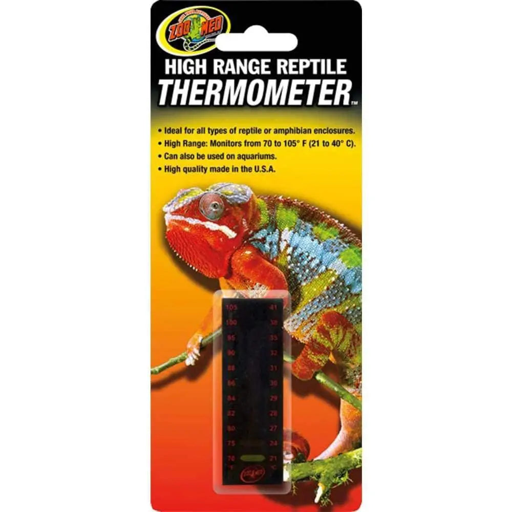 Zoo Med High Range Reptile Thermometer Black Zoo Med Laboratories
