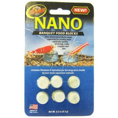 Zoo Med Nano Banquet Food Blocks Zoo Med Laboratories