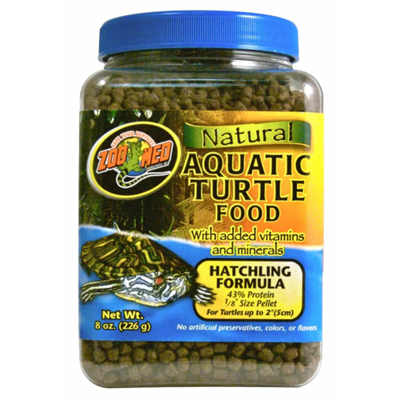 Zoo Med Natural Aquatic Turtle Food - Hatchling Formula Zoo Med Laboratories