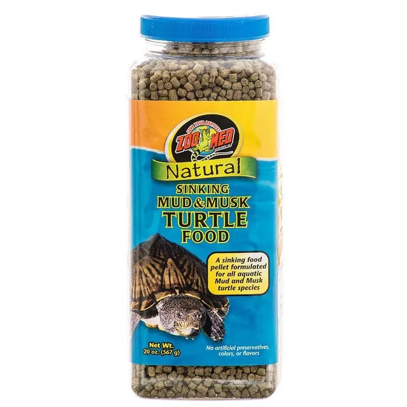 Zoo Med Natural Sinking Mud and Musk Turtle Food Zoo Med Laboratories