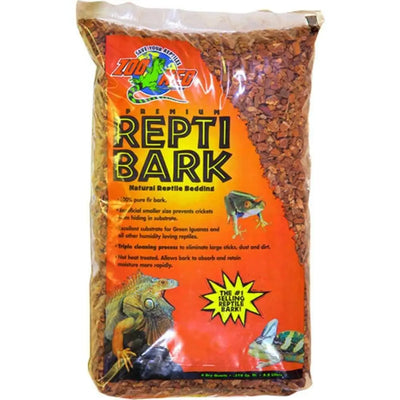 Zoo Med Premium ReptiBark Bedding Substrate Brown Zoo Med Laboratories