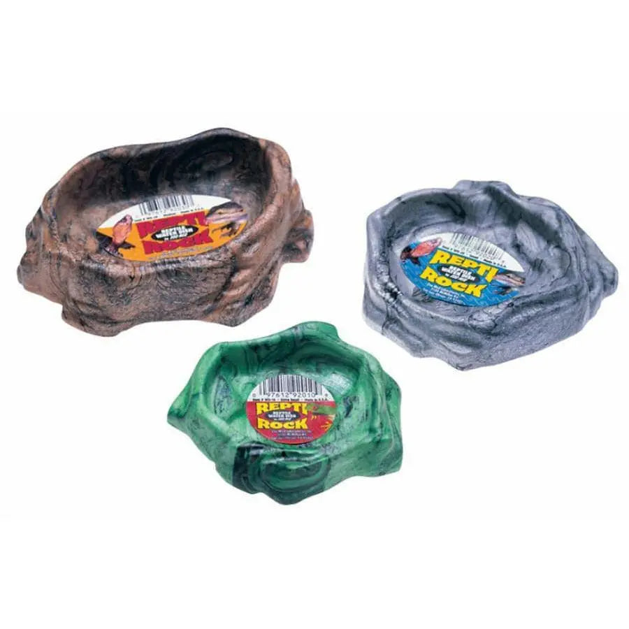 Zoo Med Repti Rock Water Dish Assorted Talis Us