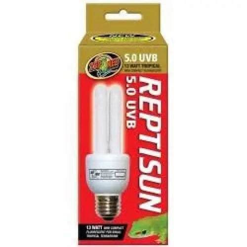 Zoo Med ReptiSun 5.0 UVB Mini Compact Flourescent Replacement Bulb Zoo Med Laboratories
