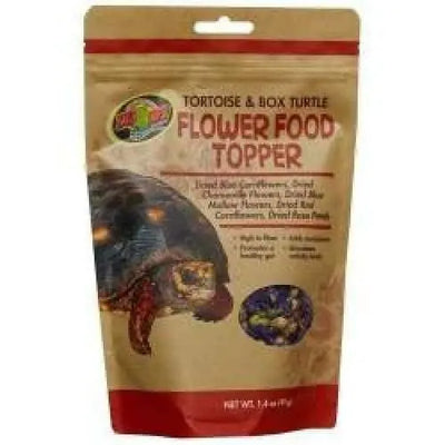 Zoo Med Tortoise & Box Turtle Flower Food Topper RSC