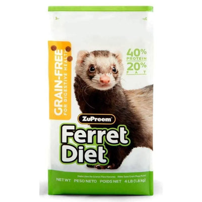 ZuPreem Grain-Free Diet Dry Ferret Food 4 lb ZuPreem