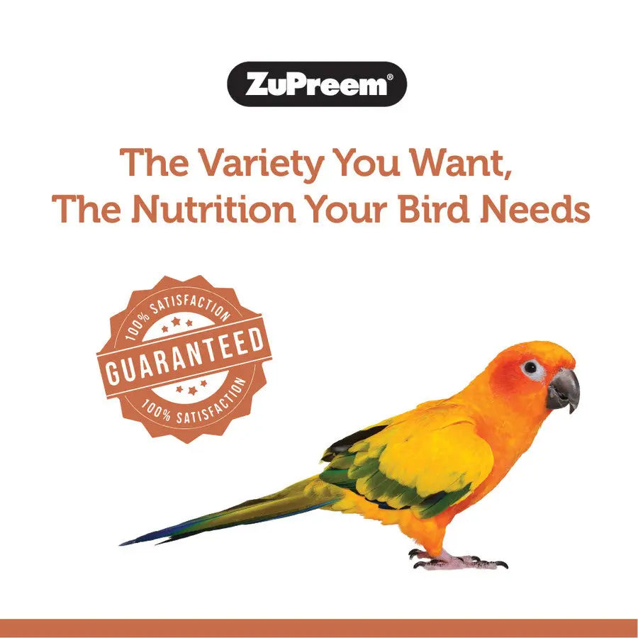 ZuPreem NutBlend with Natural Nut Flavor Pelleted Bird Food for Medium Birds 1ea/2 lb ZuPreem