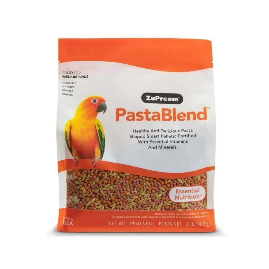 ZuPreem PastaBlend Pelleted Bird Food for Medium Birds 1ea/2 lb ZuPreem