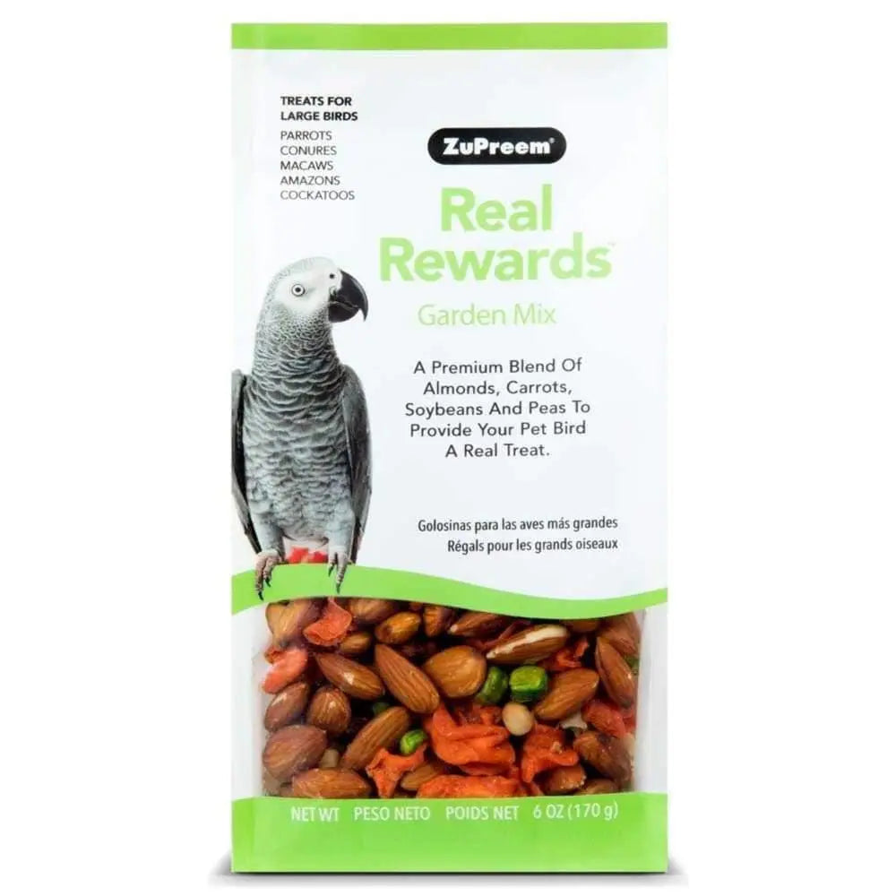 ZuPreem Real Rewards Garden Mix Treats for Large Birds 1ea/6 oz ZuPreem