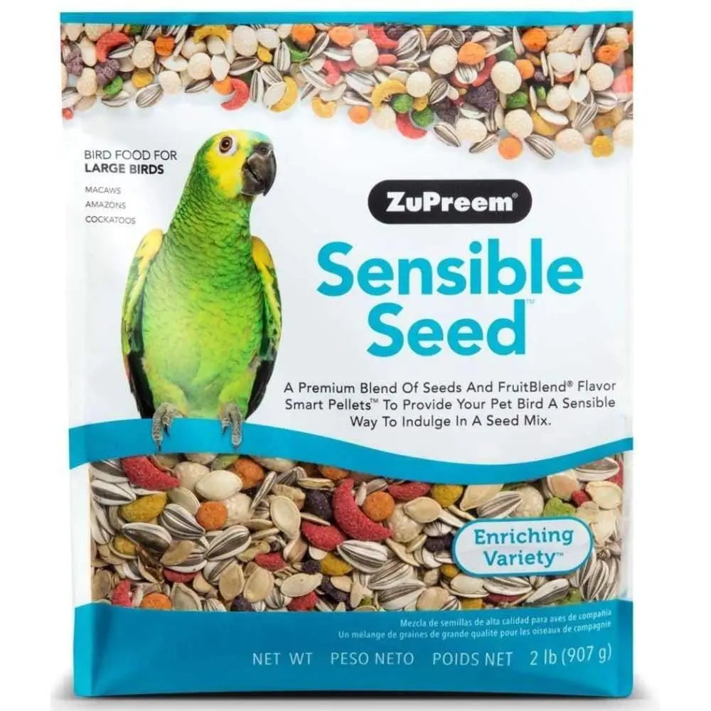 ZuPreem Sensible Seed Bird Food for Large Birds 1ea/2 lb ZuPreem
