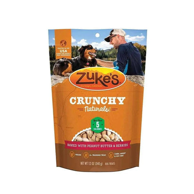 Zuke's® Crunchy Naturals 5s Baked with Peanut Butter & Berries Dog Treats 12 Oz Zuke's®