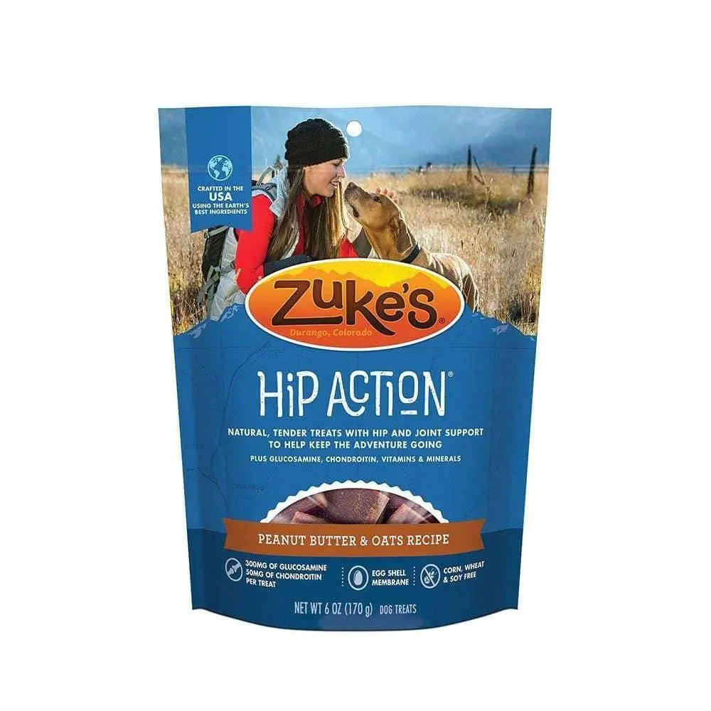 Zuke's® Hip Action® Peanut Butter & Oats Recipe Dog Treats 6 Oz Zuke's®