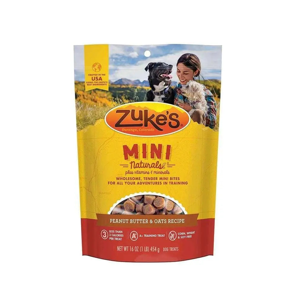 Zuke's® Mini Naturals® Peanut Butter & Oats Recipe Dog Treats 16 Oz Zuke's®