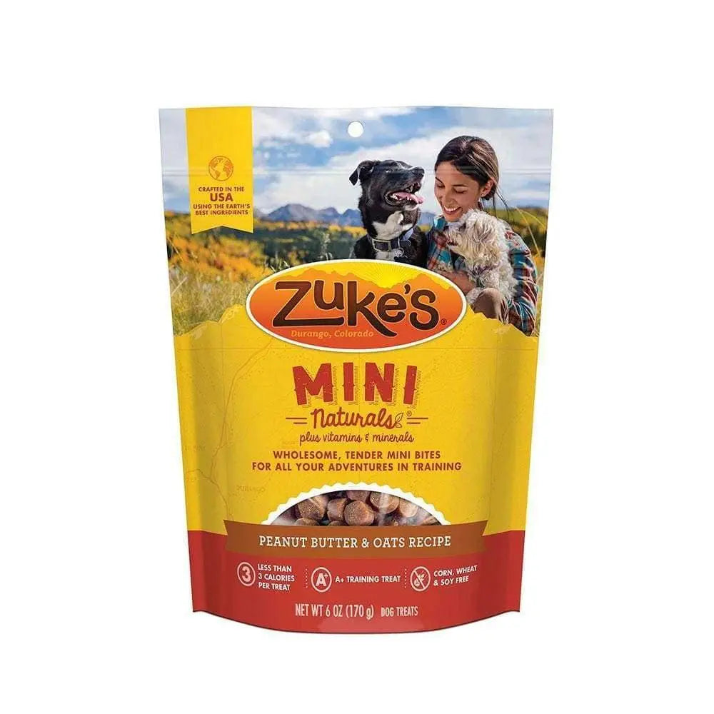 Zuke's® Mini Naturals® Peanut Butter & Oats Recipe Dog Treats 6 Oz Zuke's®
