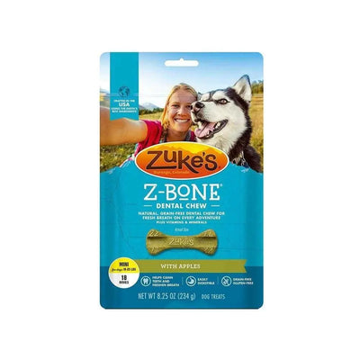 Zuke's® Z-Bone® Mini Grain Free Dental Chews with Apples Dog Treats 18 Count Zuke's®