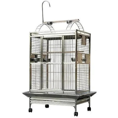 A & E Cages Stainless Steel Bird Cage PlayTop - Talis Us