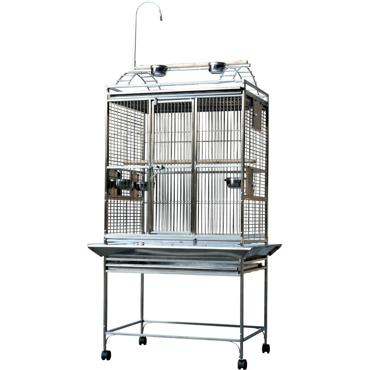 A & E Cages Stainless Steel Bird Cage PlayTop - Talis Us