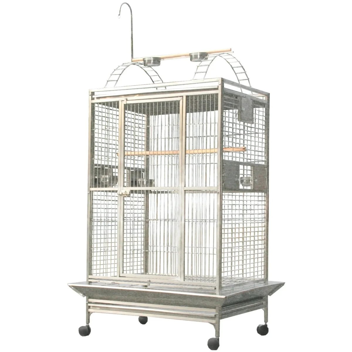 A & E Cages Stainless Steel Bird Cage PlayTop - Talis Us