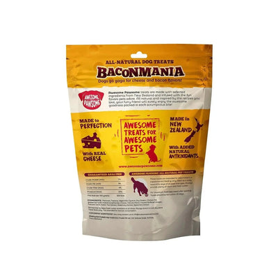 Awesome Pawsome Baconmania Dog Treats 3oz - Talis Us
