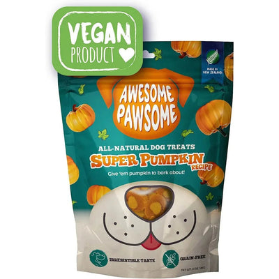 Awesome Pawsome Super Pumpkin Recipe Dog Treats 3oz - Talis Us