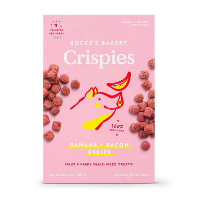 Bocce's Bakery Banana + Bacon 10oz Crispies Dog Treats - Talis Us