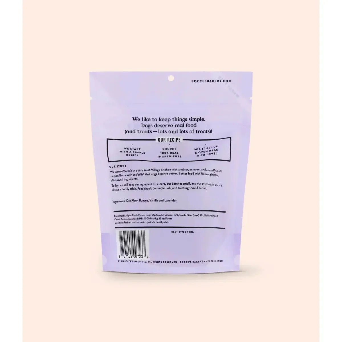 Bocce's Bakery Bedtime Tea 5oz Biscuits Dog Treats - Talis Us