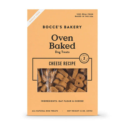 Bocce's Bakery Cheese 14oz Biscuit Boxes Dog Treats - Talis Us