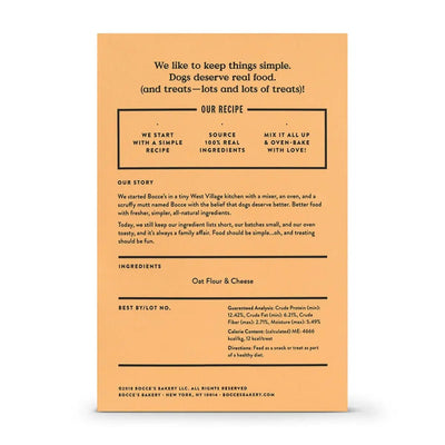 Bocce's Bakery Cheese 14oz Biscuit Boxes Dog Treats - Talis Us