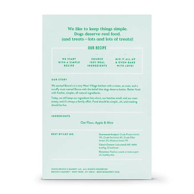 Bocce's Bakery Daily Support Breath 12oz Functional Biscuit Boxes Dog Treats - Talis Us