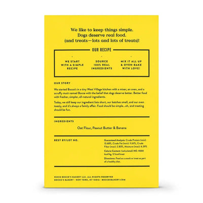 Bocce's Bakery PB + Banana 14oz Biscuit Boxes Dog Treats - Talis Us