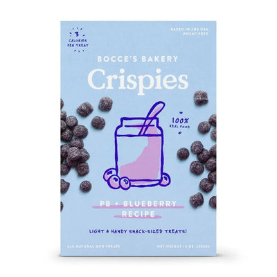 Bocce's Bakery PB + Blueberry 10oz Crispies Dog Treats - Talis Us