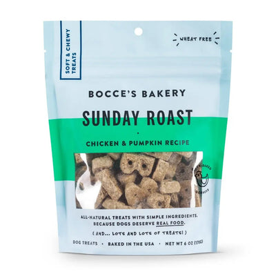 Bocce's Bakery Sunday Roast 6oz Soft & Chewy Dog Treats - Talis Us