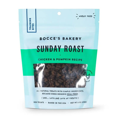 Bocce's Bakery Sunday Roast 6oz Training Bites Dog Treats - Talis Us