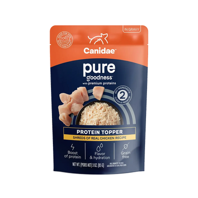 CANIDAE PURE Goodness Protein Topper for Dogs 12ea/3 oz - Talis Us