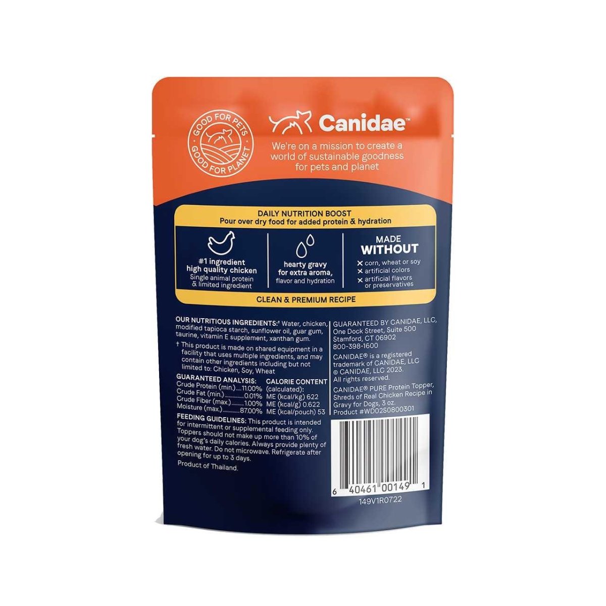 CANIDAE PURE Goodness Protein Topper for Dogs 12ea/3 oz - Talis Us