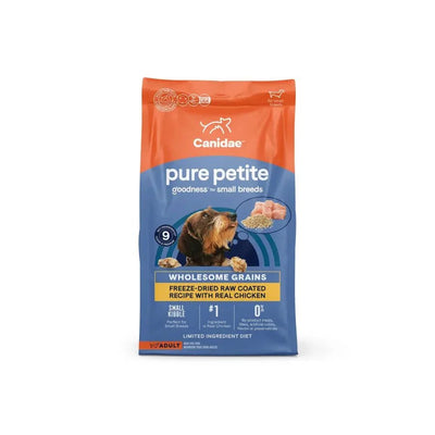 CANIDAE PURE Petite Goodness Freeze - Dried Small Breed Chicken Adult Dog Food 4 lb - Talis Us