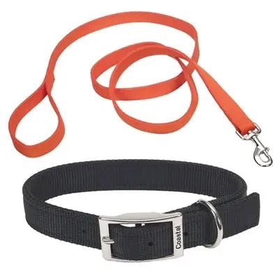Coastal Flat Buckle Double Ply Nylon Collars & Leads - Talis Us