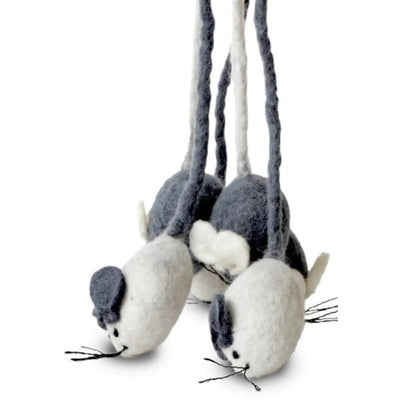 Dharma Dog Karma Cat Wand Toys Mouse - Talis Us