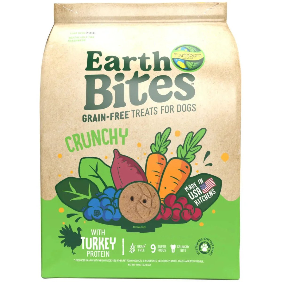 Earthborn Holistic EarthBites Crunchy Dog Treats - Talis Us