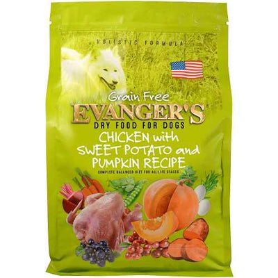 Evanger's Grain Free Chicken, Sweet Potato & Pumpkin Dry Dog Food - Talis Us