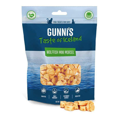 Gunni's Taste of Iceland Omega Rich Wolffish Mini Morsel Cat Treats - Talis Us
