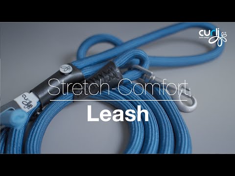 The shock-absorbing and comfortable rope leash for chooke- and stress-free guiding and commanding