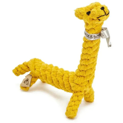 Jax & Bones Jerry the Giraffe Dog Rope Toy - Talis Us