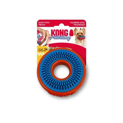 KONG ChiChewy Zippz Ring Dog Toy - Talis Us