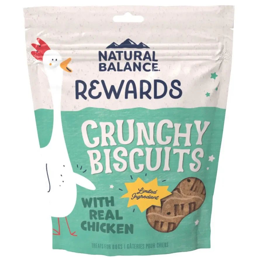 Natural Balance Pet Foods Rewards Crunchy Biscuits Dog Treats - Talis Us