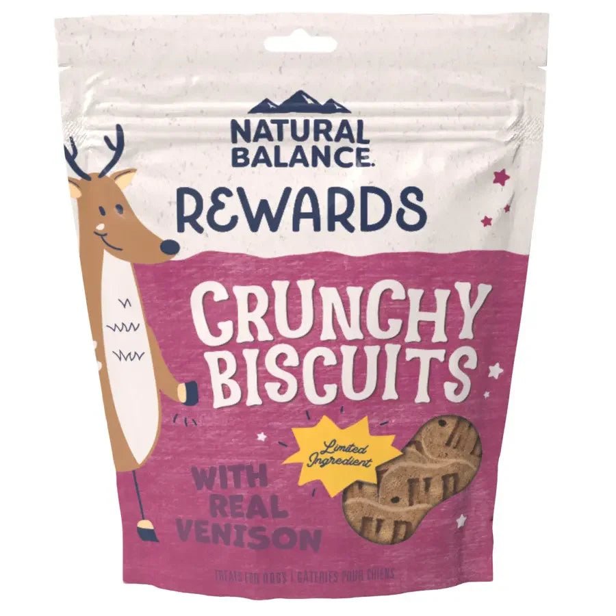 Natural Balance Pet Foods Rewards Crunchy Biscuits Dog Treats - Talis Us